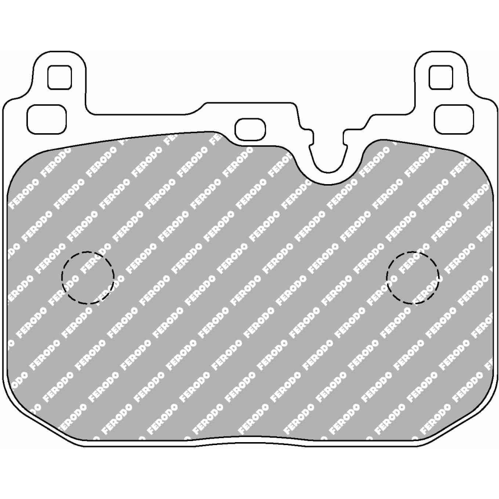 Ferodo DS2500 FCP4611H Bremsbelagsatz BMW F Reihe für M Sportbremse 340mm Vorderachse