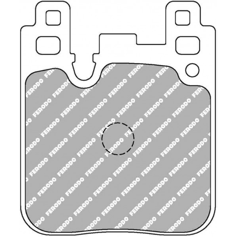 Ferodo DS2500 FCP4663H Bremsbelagsatz BMW F Reihe für M Sportbremse 345mm Hinterachse